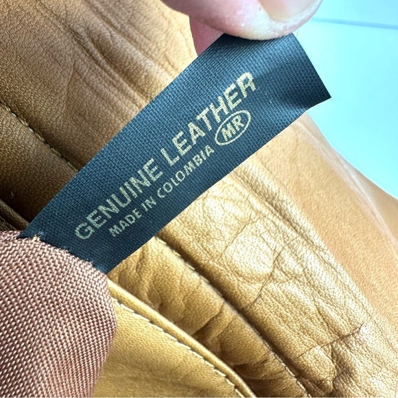 Clava American Messenger Bag Vintage British Tan Handbag Purse Unisex - Picture 6 of 10